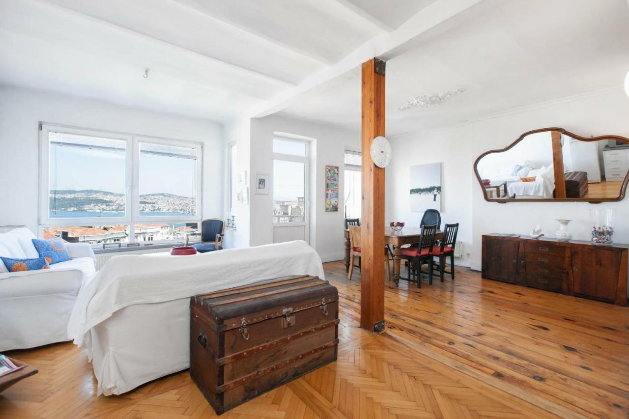 Appartamento Ev - 3bed In Cihangir With Stunning View Provincia di Istanbul